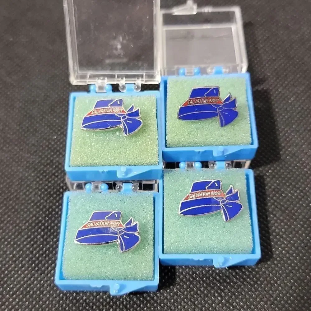Salvation Army pins